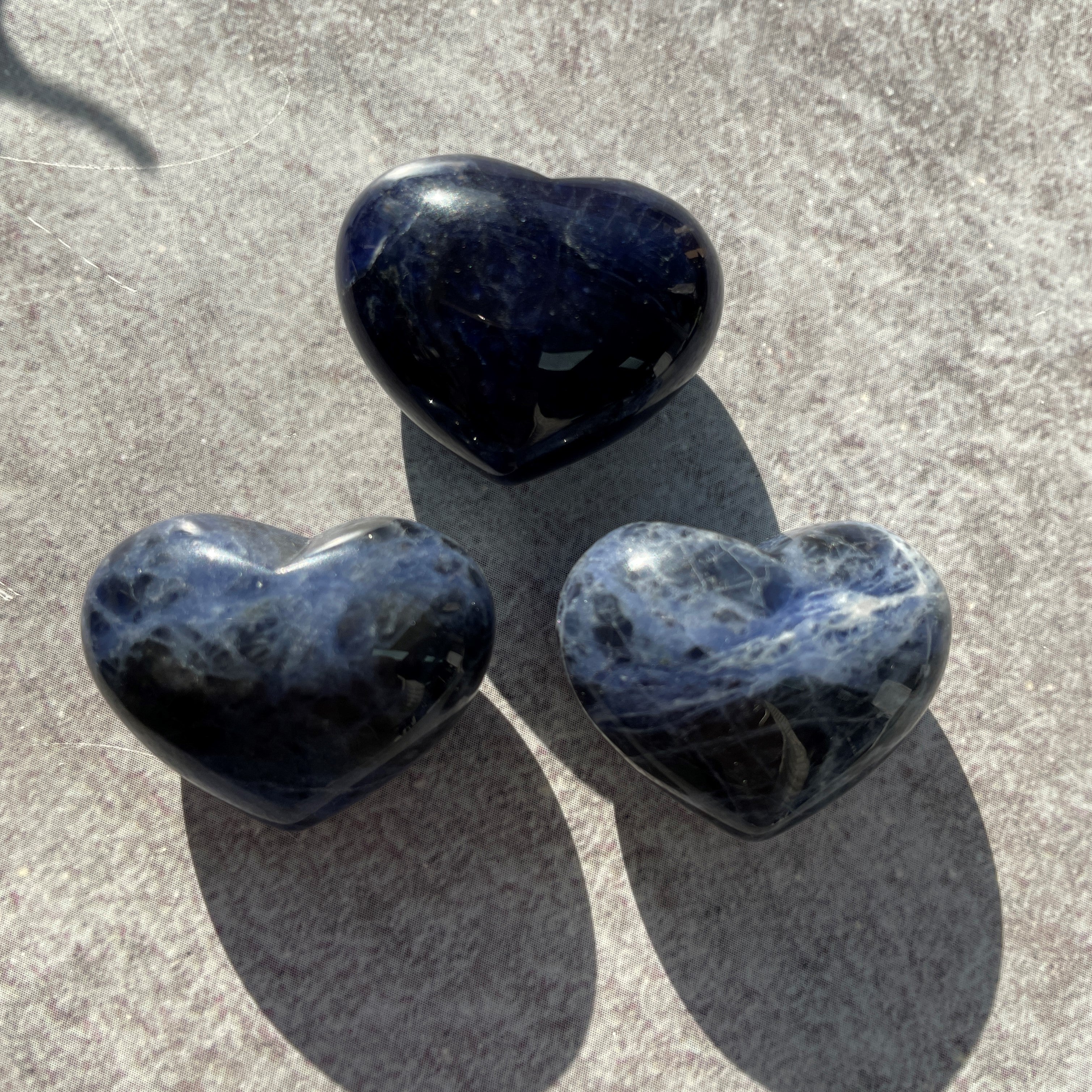 Sodalite Heart 3cm Sodalite Heart 3cm